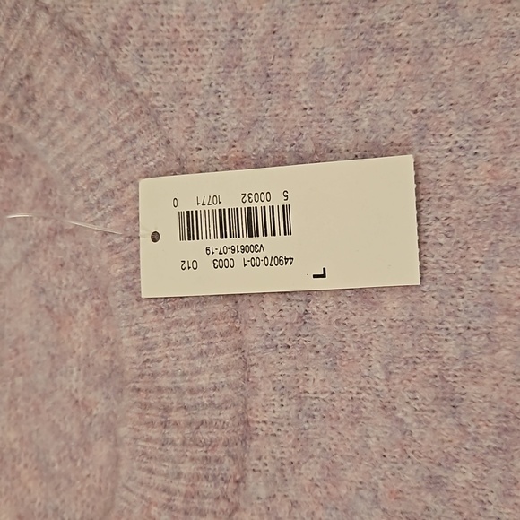 NWT Old Navy blousan sleeve sweater in lilac size L - Picture 6 of 10